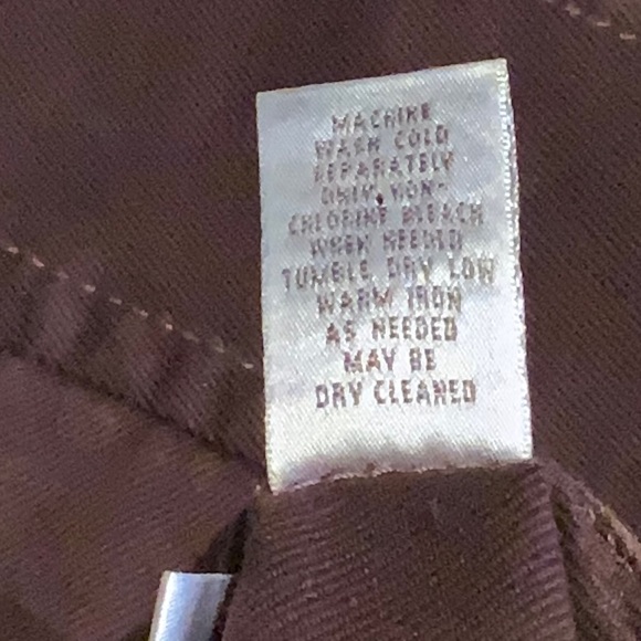 Chicos Brown Denim Jacket- Size 2 - Picture 7 of 7